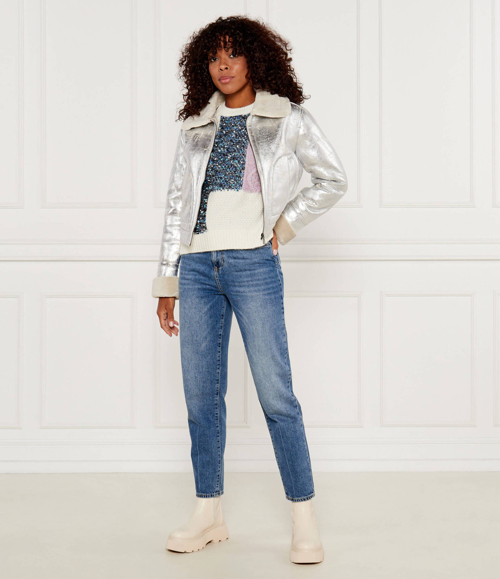 Куртка Desigual - серебряный(24WWEW32)