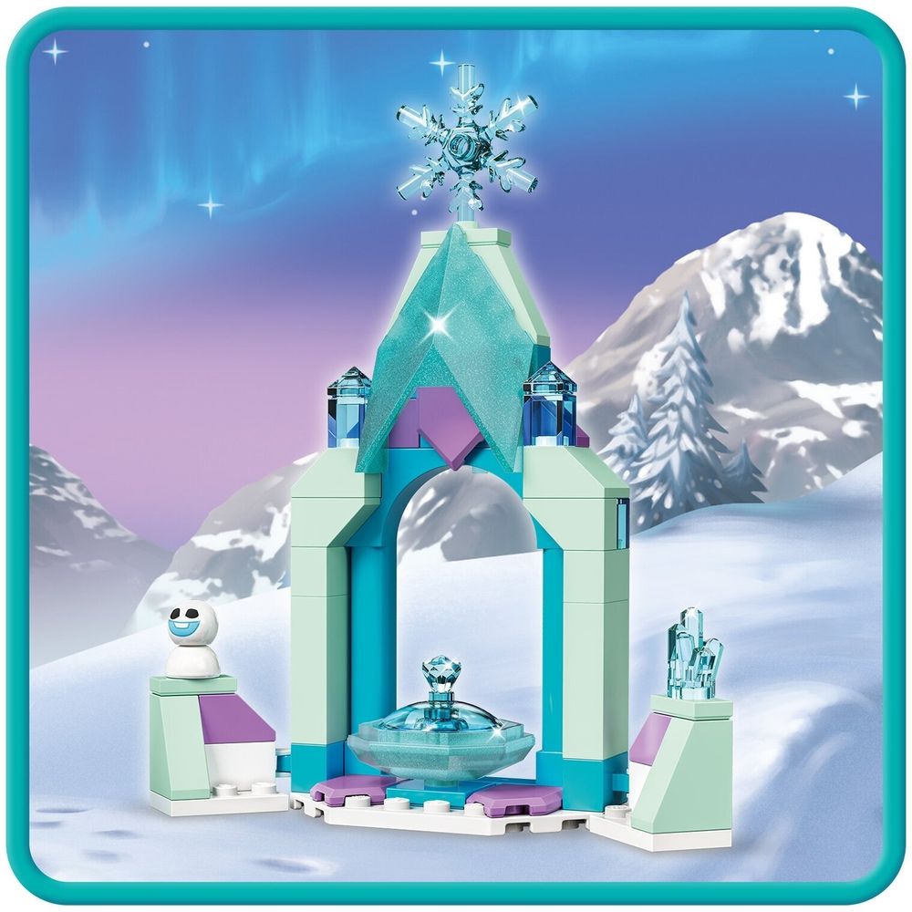 Конструктор LEGO Disney Frozen 43199 Двор замка Эльзы