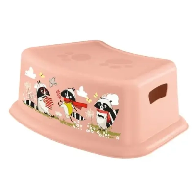 ПОДСТАВКА ДЕТСКАЯ С ДЕКОРОМ (Розовый)