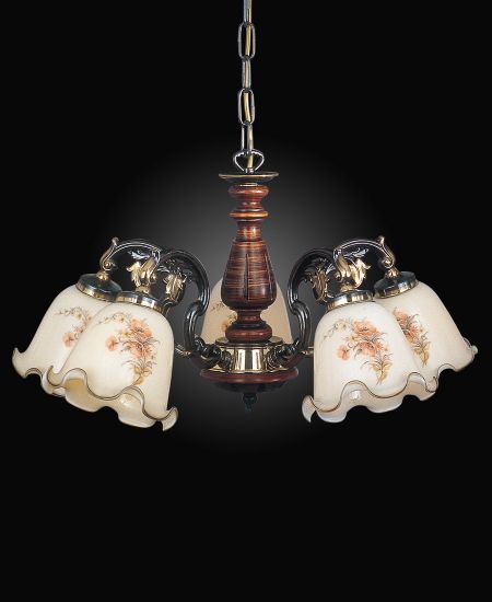 Подвесная люстра Reccagni Angelo L.965/5 DEC