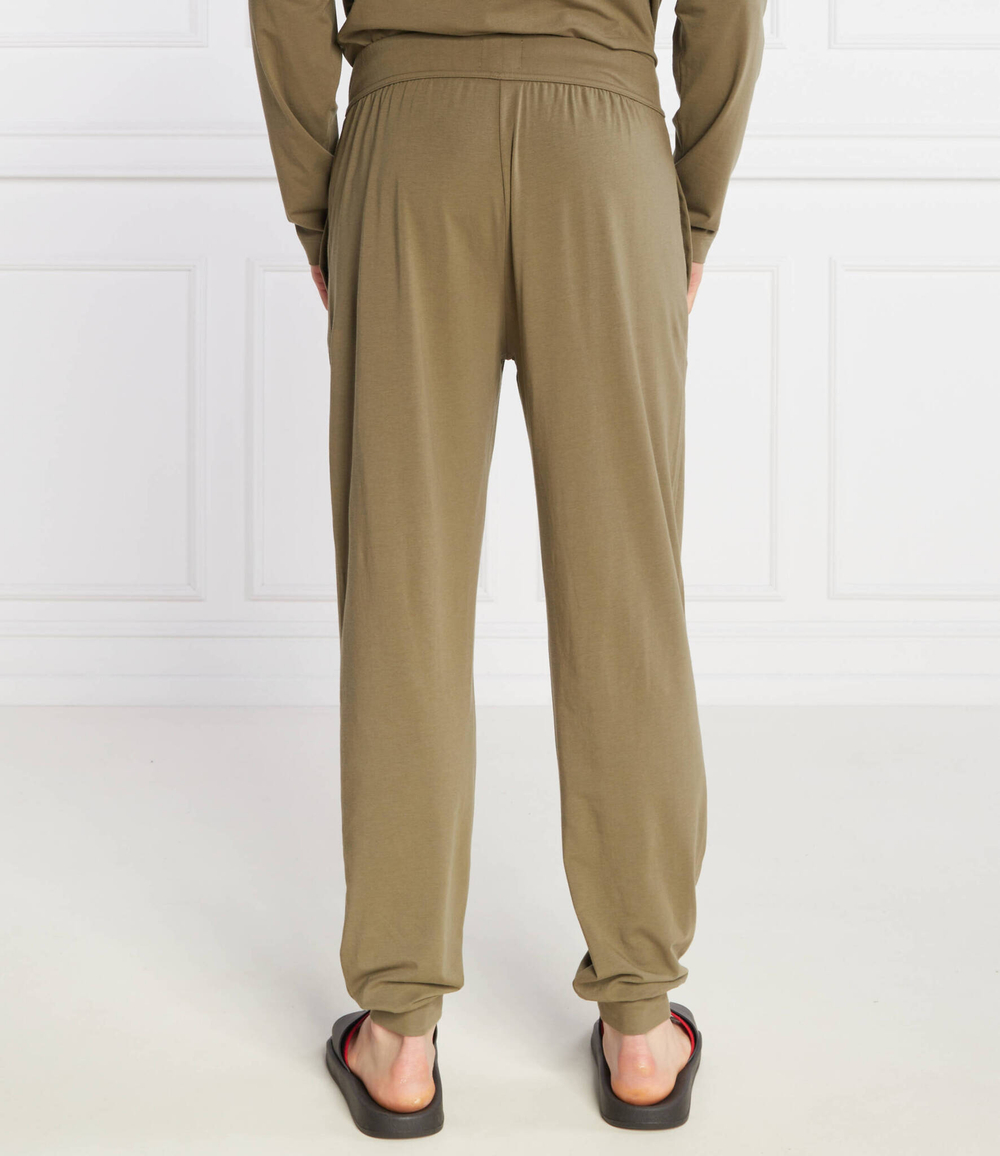 Пижамы TAGGED LONG SET Hugo Bodywear - хаки(50488381)