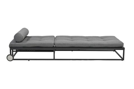 Шезлонг-лежак Besta Fiesta КИОТО алюминий текстилен, серый