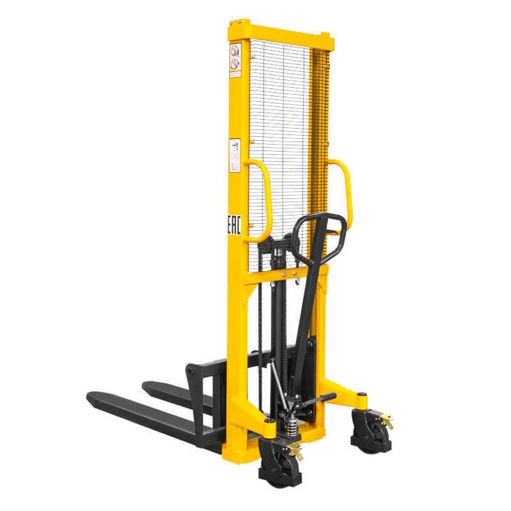 Ручной гидравлический штабелер SDA 1016 (1000 кг; 1,6 м; вилы 300-850 мм) SMARTLIFT (SMART)