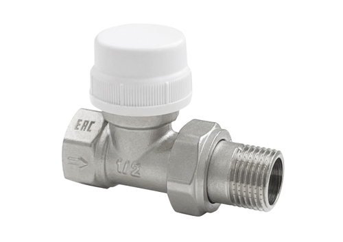 Клапан VALFEX для радиаторов, ручной прямой 1/2" (компактный) (135/9) К