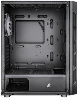 Корпус для компьютера 1STPLAYER FIREBASE XP Black / ATX / 4x120mm LED fans / XP-BK-4F1
