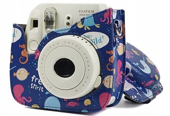 İnstax fotoaparat üzlüyü \ Instant Camera Case Mini 8, 9, 11  Free Spirit
