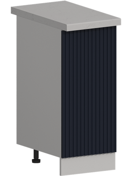 Кухня Модуль ШН 350 Белый / Индиго софт