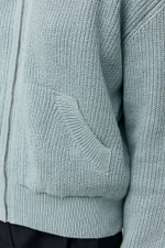 Кардиган на молнии из переработанного хлопка