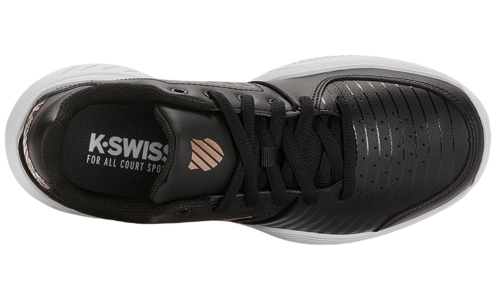 Женские теннисные кроссовки K-Swiss Court Express HB - black/white/rose gold - Black