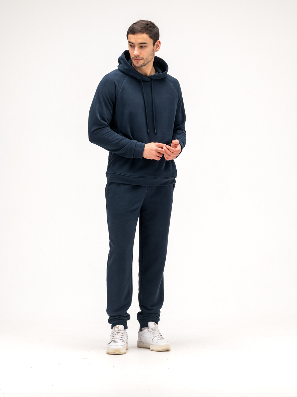 Костюм мужской спортивный (без начеса) Темно синий