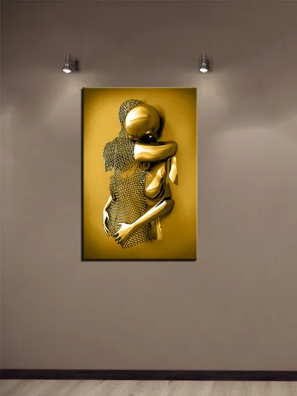 Постер "Романтические объятия"