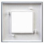 Рамка "Avanti", "Закаленная сталь", 1 пост (2 мод.)