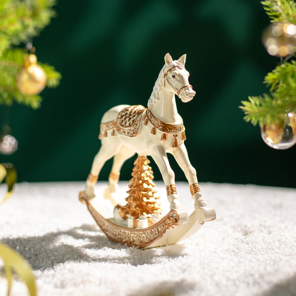 СТАТУЭТКА "КОНЬ-КАЧАЛКА" 14Х3,5Х14 СМ