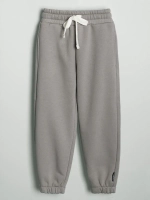 Спортивный костюм для девочки на весну серый оверсайз