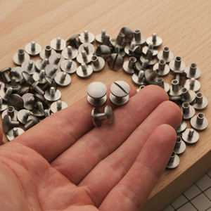 Винт ременной закругленный из нержавеющей стали, диаметр 10 мм