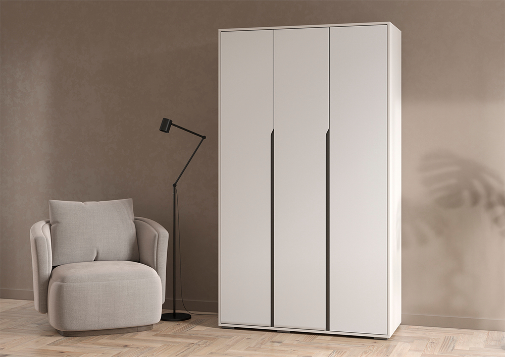 мс Алиса ШК-1200 белый/белый гладкий