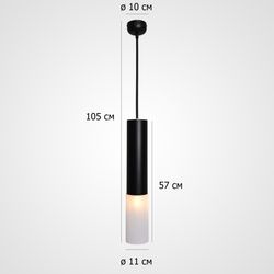 Подвесной Светильник Tevra Black D11 By Imperiumloft