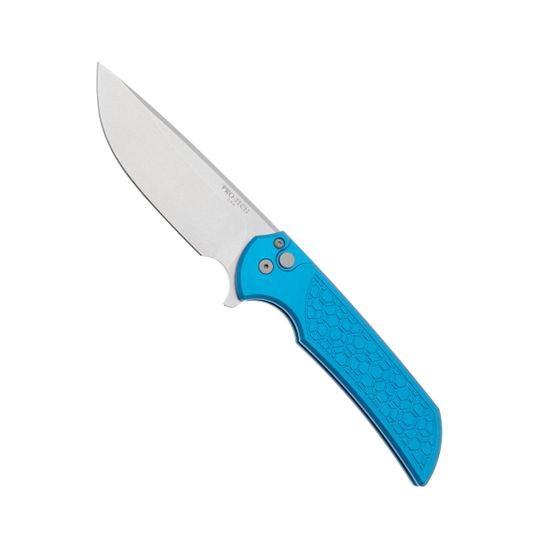 Нож Pro-Tech Mordax MX105-Blue Gridlock с клинком из стали CPM MagnaCut, рукоять Алюминий