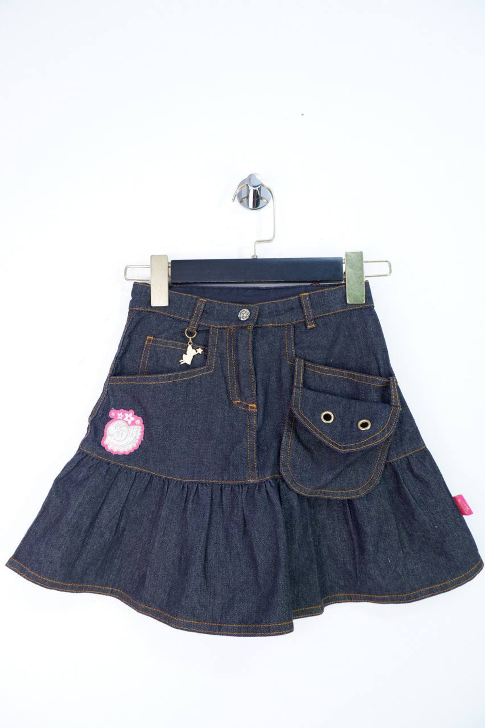 Юбка Маленькая фея джинсовая, на 5/6 лет