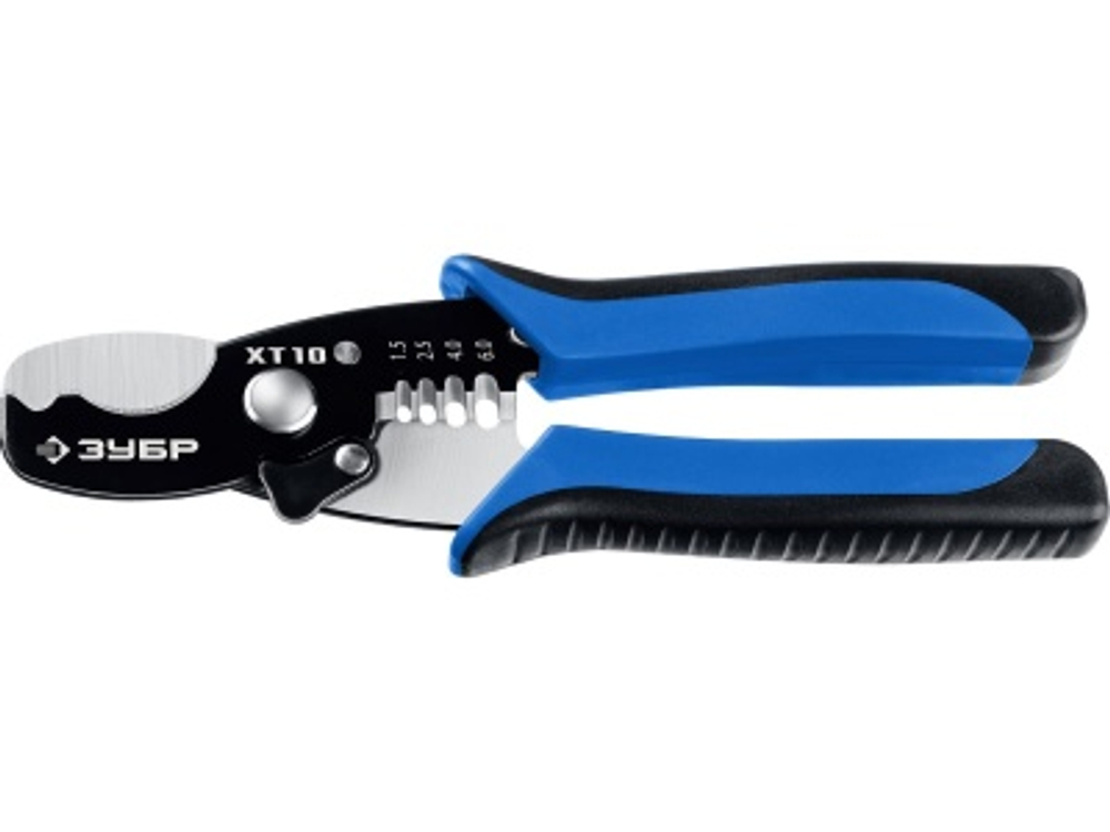 Кабелерез ЗУБР XT-10 со съемником изоляции