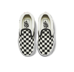 Детские слипоны Vans Classic Slip-On 'Black Off White' VN000ZBUEO1