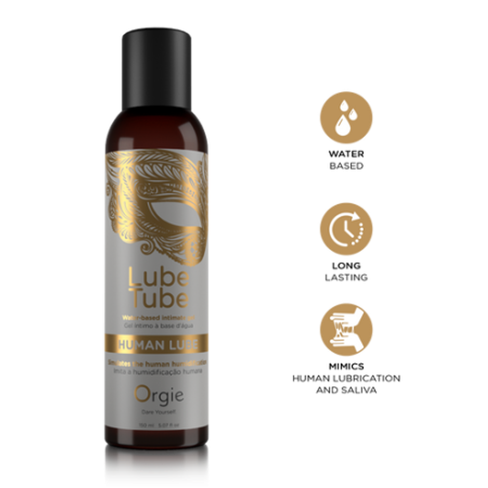 Лубрикант Orgie Lube Tube Human Lube имитация естественной смазки (150мл)
