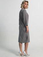 Платье Клодин (серое) П15178-4М LT Collection