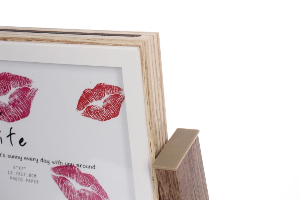 Фоторамка 13*18см вращающаяся с зеркалом, коричневая