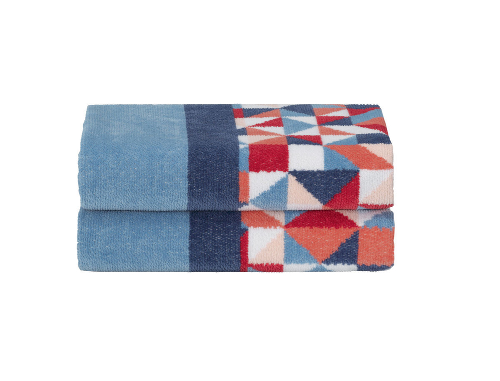 Полотенце 50x100 Feiler Trigon 202-209 hellblau-shadow