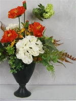 Авторская композиция в металлической вазе"Голландский букет"