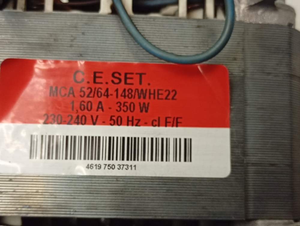 AWS71212 кт20 Двигатель для стиральных машин Whirlpool 480111102595 7 контактов б/у