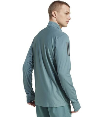 Мужская теннисная кофта Adidas Own The Run - preloved teal