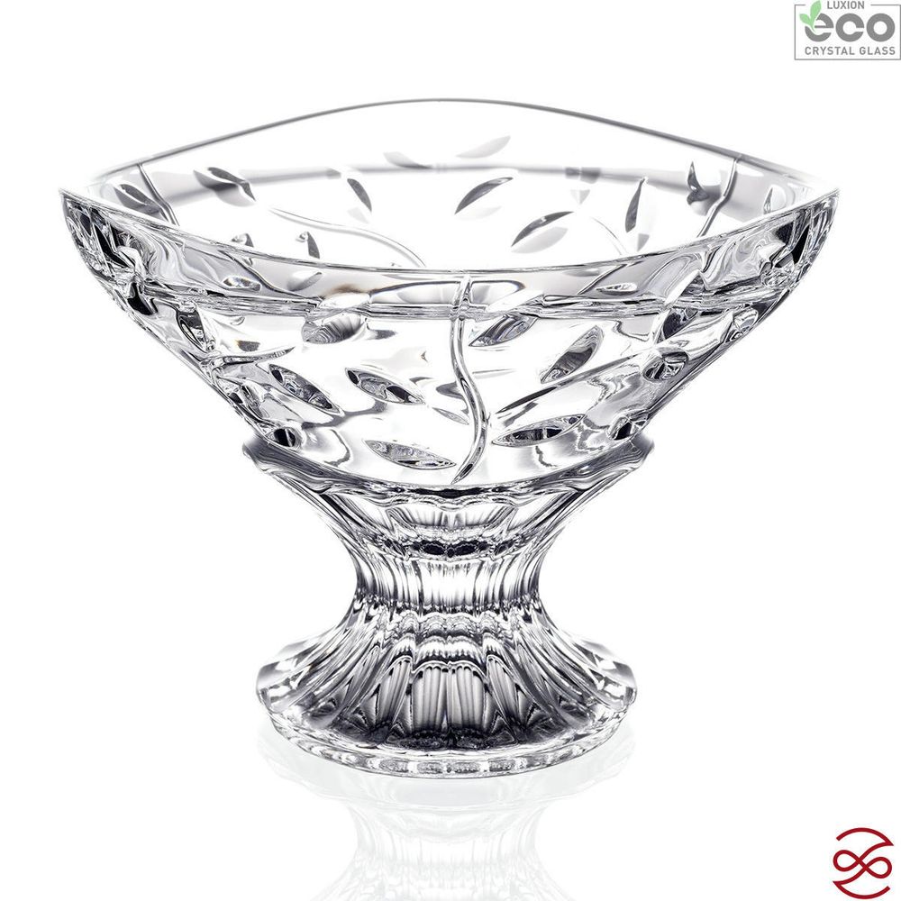 Конфетница с крышкой на ножке RCR Laurus 18 см