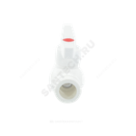 Кран шаровой PP-R белый Дн 32 внутренняя пайка OPTIMA VALFEX VALF 10145032