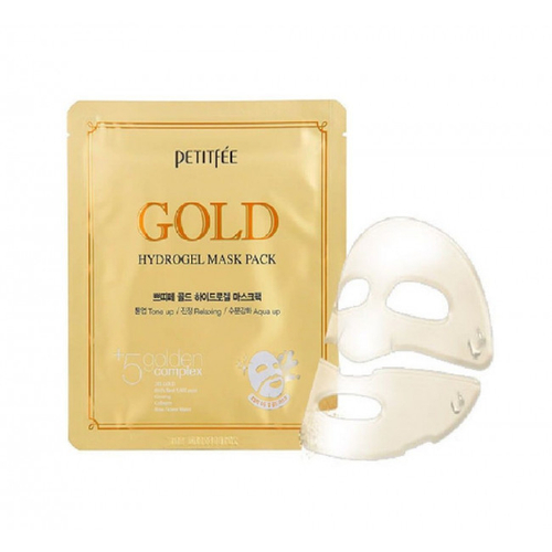 Petitfee Gold Hydrogel Mask Pack гидрогелевая маска для лица с золотом