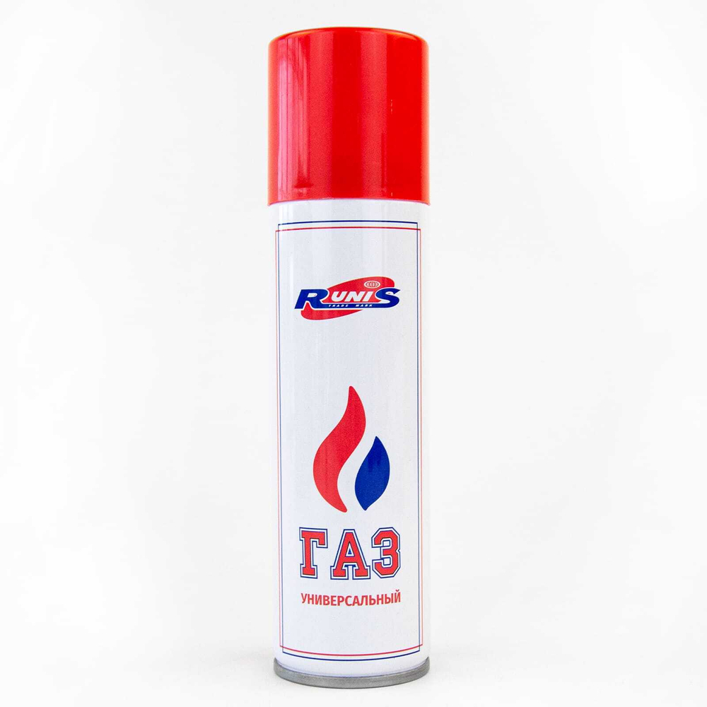 Газ для зажигалок Runis с насадками (270мл)