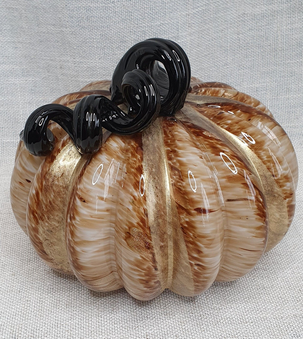 Декор "Тыква" 11х17см Стекло