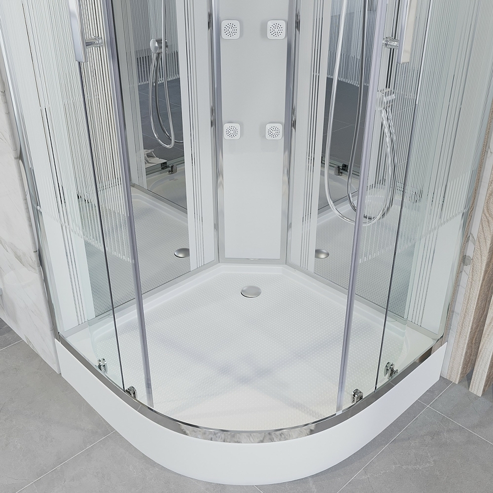 Душевая кабина Niagara Ultra 120x120 NG-7012-01 с гидромассажем