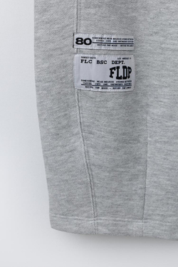 ZARA БРЮКИ BARREL С ЭТИКЕТКОЙ, СЕРЫЙ МЕЛАНЖ