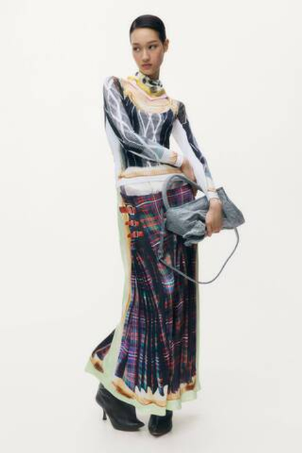 H&M - Glenn Martens Топ с принтом, черный