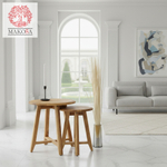 Журнальный столик, комплект приставных столиков из дерева