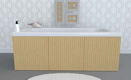 Экран под ванну откидной TR-6-427 коломба