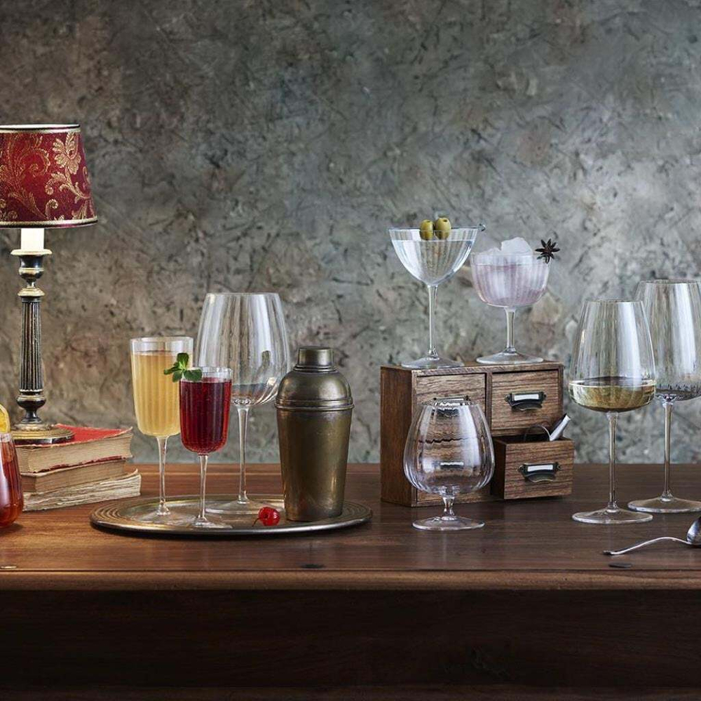 Набор бокалов для коньяка и бренди 4шт 465мл Luigi Bormioli Оптика