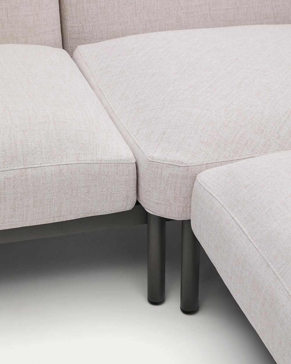 Sorells Уличный модульный 5-местный угловой диван бежевый