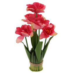 GAEM Цветочная композиция "Роза" , L18 W18 H33 см