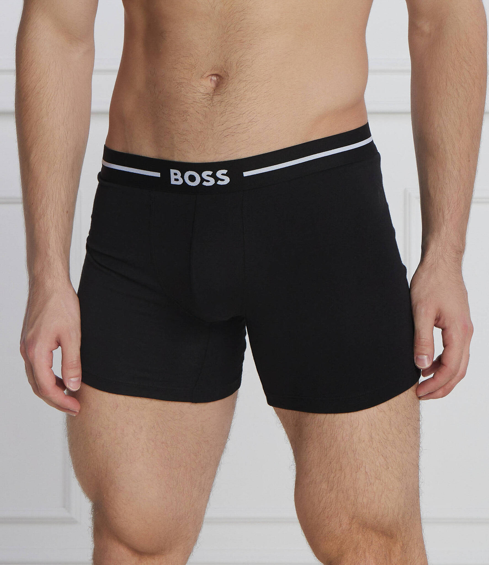 Трусики-боксеры 3шт. 3P Bold BOSS BLACK - черный(50499400)