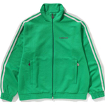 A Bathing Ape Line Camo Jacquard Bathing Ape Logo Relaxed Fit Track Куртка зеленый