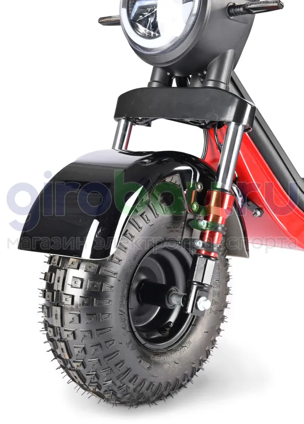 Электроскутер WHITE SIBERIA TRIKE MINI 1500W - Черный фото 12 фото №14