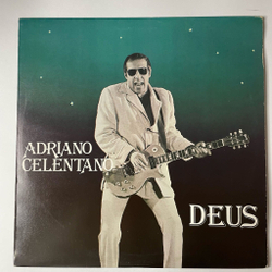 Винтажная виниловая пластинка LP Adriano Celentano Адриано Челентано Deus (Italy 1981) Crazy Movie