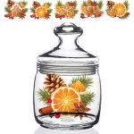 Банка с крышкой 420мл CESNI «Со вкусом праздника» 5 видов